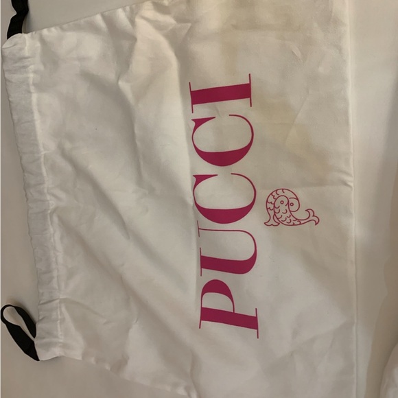 Brand new authentic Emilio Pucci dust bag with strings . - Picture 4 of 5